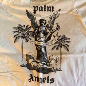 Palm Angels White Tee